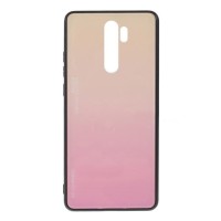 Glass Case Xiaomi Redmi Note 8 Pro Κίτρινο / Ροζ