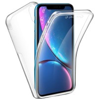 360 Full Cover case PC + TPU Apple iPhone XR Διάφανο