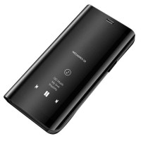 Clear View Cover Huawei P40 Μαύρο