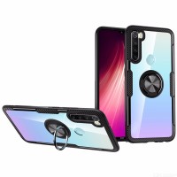 Carbon Clear Ring TPU Xiaomi Redmi Note 8T Μαύρο
