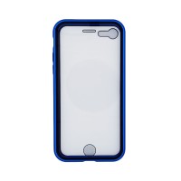 Μαγνητική Θήκη 360° front back Apple iPhone 7 / iPhone 8 / iPhone SE 2020 / iPhone SE 2022 Μπλε