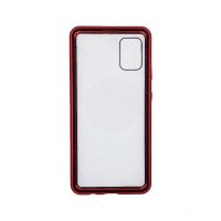 Μαγνητική Θήκη 360° front back Samsung Galaxy A51 Κόκκινο