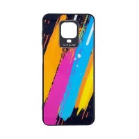 Color Glass Case Durable Xiaomi Redmi Note 9S/9 Pro Colorous pattern 3