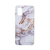 Θήκη Marble Silicon Samsung Galaxy A51 White