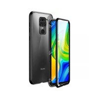 Μαγνητική Θήκη 360° front back Xiaomi Redmi Note 9 Μαύρο