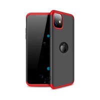 GKK 360 Full Body Protection Apple iPhone 11 Μαύρο/Κόκκινο