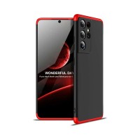 GKK 360 Full Body Protection Samsung Galaxy S21 Ultra Μαύρο/Κόκκινο