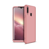 GKK 360 Full Body Protection Samsung Galaxy A20s Ροζ Χρυσό