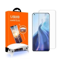T-MAX UV Glass Xiaomi + Λάμπα UV Mi 11 Διάφανο