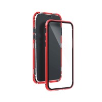 Μαγνητική Θήκη 360° front back Samsung Galaxy A72 4G Κόκκινο