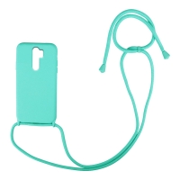 Θήκη Σιλικόνης με Κορδόνι CarryHang Sonique Xiaomi Redmi Note 8 Pro Γαλάζιο