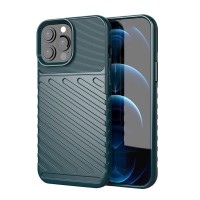 Θήκη Κινητού Thunder Case Flexible Tough Rugged Apple iPhone 13 Pro Max Πράσινο