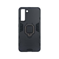 Ring Armor Kickstand magnetic car holder Samsung Galaxy S21 FE Μαύρο