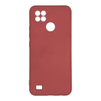 Θήκη Σιλικόνης My Colors Sonique Realme C21 Μπορντό Ανοιχτό