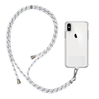Κορδόνι Λαιμού Sonique Lanyard για Κινητά Rainbow Λευκό
