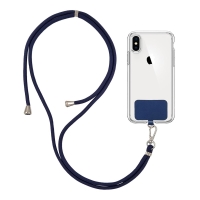 Κορδόνι Λαιμού Sonique Lanyard για Κινητά Μπλε Σκούρο