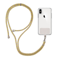 Κορδόνι Λαιμού Sonique Lanyard για Κινητά Rainbow Κίτρινο