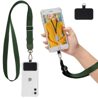 Strap Λαιμού Sonique Lanyard για Κινητά Πράσινο Σκούρο