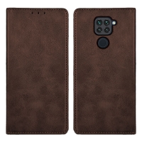 Θήκη Πορτοφόλι Vintage Magnet Wallet Sonique Xiaomi Redmi Note 9 Καφέ