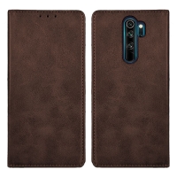 Θήκη Πορτοφόλι Vintage Magnet Wallet Sonique Xiaomi Redmi Note 8 Pro Καφέ