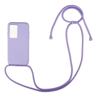 Θήκη Σιλικόνης με Κορδόνι CarryHang Sonique Xiaomi Poco F4 5G Λιλά