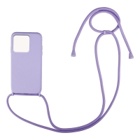 Θήκη Σιλικόνης με Κορδόνι CarryHang Sonique Xiaomi Redmi 10C Λιλά
