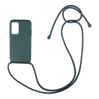 Θήκη Σιλικόνης με Κορδόνι CarryHang Sonique Samsung Galaxy A53 5G Πράσινο Σκούρο