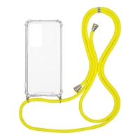 Θήκη Σιλικόνης με Κορδόνι Sonique Armor Clear Xiaomi Xiaomi 12 Pro 5G Κίτρινο