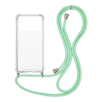 Θήκη Σιλικόνης με Κορδόνι Sonique Armor Clear Xiaomi Poco X4 Pro 5G Βεραμάν