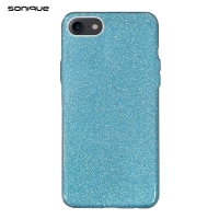 Θήκη Σιλικόνης Sonique Shiny Apple iPhone 7 / iPhone 8 / iPhone SE 2020 / iPhone SE 2022 Γαλάζιο