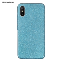 Θήκη Σιλικόνης Sonique Shiny Xiaomi Redmi 9A / Redmi 9AT Γαλάζιο