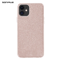 Θήκη Σιλικόνης Sonique Shiny Apple iPhone 11 Ροζ