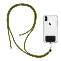 Κορδόνι Λαιμού Sonique Lanyard για Κινητά Χακί