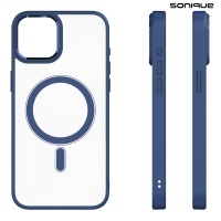 Θήκη Magnetic MagMetal Sonique Apple iPhone 13 Μπλέ
