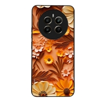 Θήκη Sonique 3D Flower Series για Realme 12 Plus 5G Πορτοκαλί