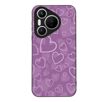 Θήκη Sonique Heart Series για Huawei Pura 70 Βιολετί
