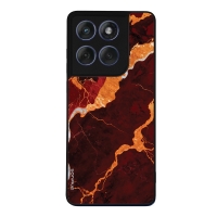 Θήκη Sonique Marble Series για Motorola Edge 60 Fusion 5G Κόκκινο
