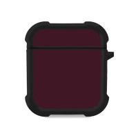 Θήκη Σιλικόνης Sonique ColorBloc Series για AirPods 1/2 Μπορντό