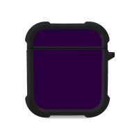 Θήκη Σιλικόνης Sonique ColorBloc Series για AirPods 1/2 Μωβ