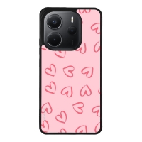 Θήκη Sonique Heart Series για Xiaomi Redmi Note 14 4G (164.84mm) Ροζ