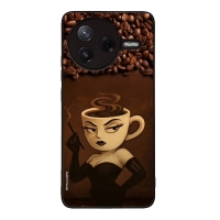 Θήκη Sonique Italian Brainrot Series για Xiaomi Poco F7 Pro 5G Espresso Signora
