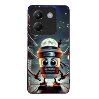Θήκη Sonique Italian Brainrot Series για Xiaomi Poco M7 Pro 5G Cappuccino Assassino