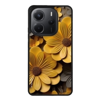Θήκη Sonique 3D Flower Series για Xiaomi Redmi Note 14 4G (164.84mm) Κίτρινο