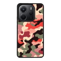 Θήκη Sonique Camouflage Army Series για Xiaomi Redmi Note 14 4G (164.84mm) Κόκκινο