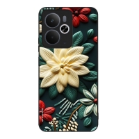 Θήκη Sonique 3D Flower Series για Realme 14 5G / Realme 14T 5G Πράσινο