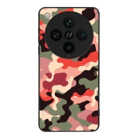 Θήκη Sonique Camouflage Army Series για Oppo Find X8 Pro 5G Κόκκινο