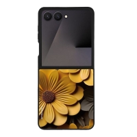 Θήκη Sonique 3D Flower Series για Samsung Galaxy Z Flip 7 Κίτρινο