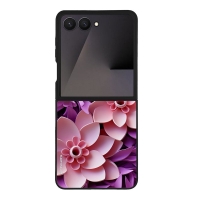 Θήκη Sonique 3D Flower Series για Samsung Galaxy Z Flip 7 Ροζ
