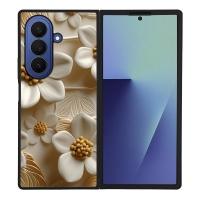 Θήκη Sonique 3D Flower Series για Samsung Galaxy Z Fold 7 Λευκό