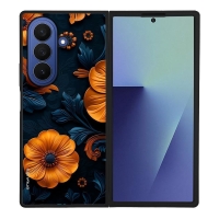 Θήκη Sonique 3D Flower Series για Samsung Galaxy Z Fold 7 Πορτοκαλί 01